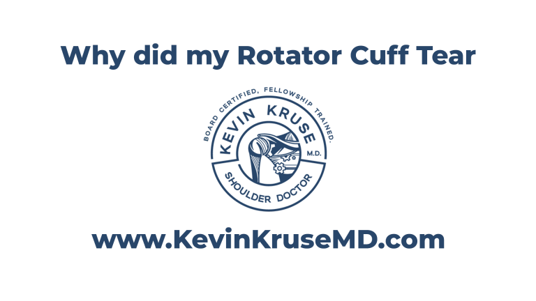 Video: Why did my rotator cuff tear?